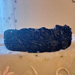Black Rosette Headband